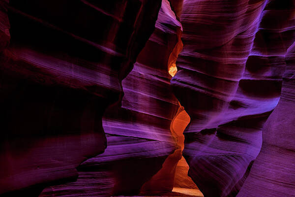 Antelope Canyon Poster featuring the photograph Antelope Canyon Glow by Dave Koch