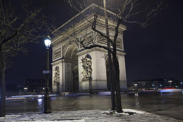 Arc De Triomphe Poster featuring the photograph Arc de Triomphe by Alexander Davydov