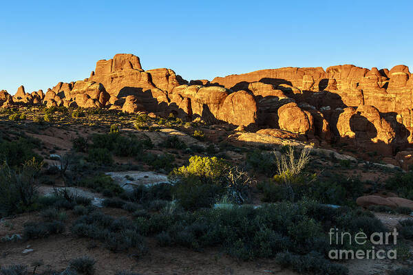 Arches National Park Poster featuring the photograph Arches National Park Sunset by Ben Graham