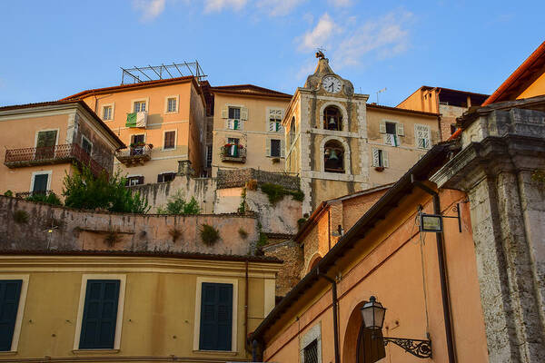 Arpino Poster featuring the photograph Arpino Colors by Dany Lison