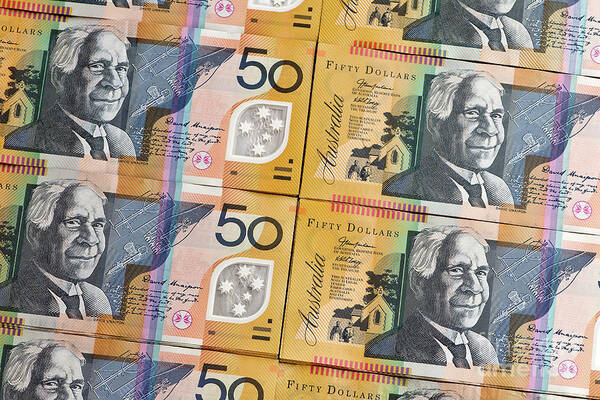 Australian Poster featuring the photograph Aussie Dollars 08 by Rick Piper Photography