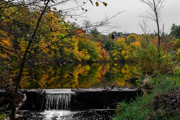 Fall Poster featuring the photograph Autumn Wappingers Creek by Art Atkins