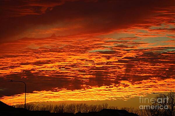 Cloud Poster featuring the photograph Awesome Iowa Cloud by Yumi Johnson