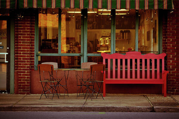 Bakery Poster featuring the photograph Bakery at Dawn by John Magyar Photography