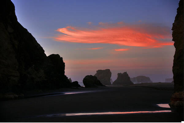 Bandon Poster featuring the photograph Bandon 1 by Mike Flynn