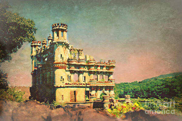 Bannerman Castle Poster featuring the photograph Bannerman Castle On The Hudson River New York by Beth Ferris Sale