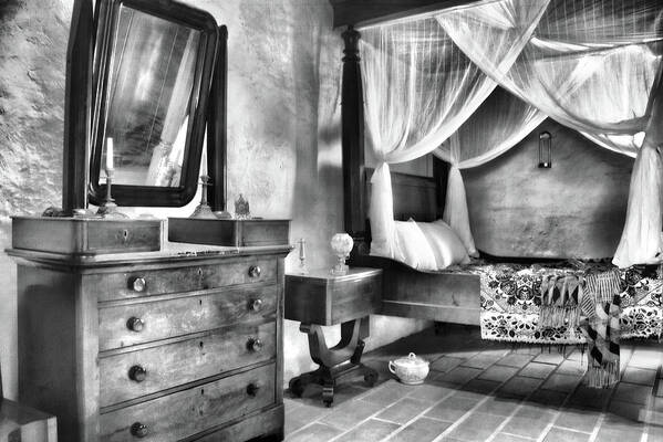  Poster featuring the photograph Bedroom by Don Schiffner