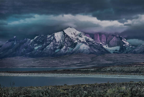 Patagonia Poster featuring the photograph Before the Dawn by Arti Panchal