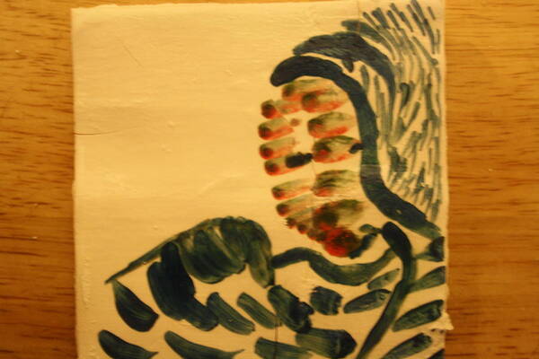 Jesus Poster featuring the ceramic art Belinda - tile by Gloria Ssali