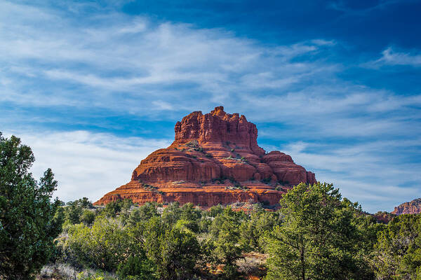 Sedona Poster featuring the photograph Bell Rock by Robert McKay Jones