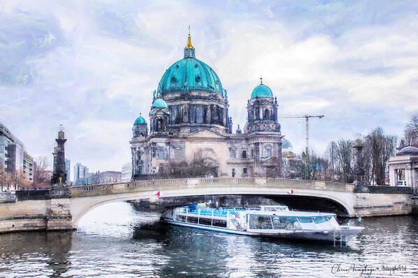 Berlin Poster featuring the painting Berliner Dom by Chris Armytage