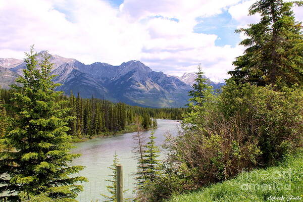 Rocky Mountains Poster featuring the photograph Beyond by Elfriede Fulda