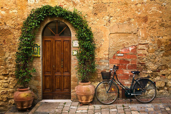 Bicycle Poster featuring the photograph Bicletta by John Galbo