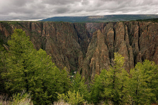 Black Canyon Of The Gunnison Poster featuring the photograph Black Canyon 2 by Steve L'Italien