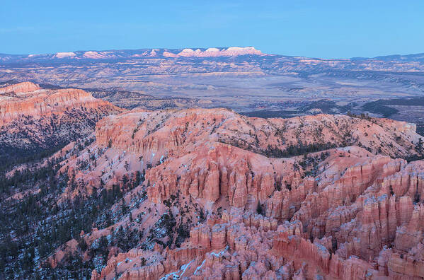 Bryce Canyon National Park Poster featuring the photograph Bryce At Dusk by Jonathan Nguyen