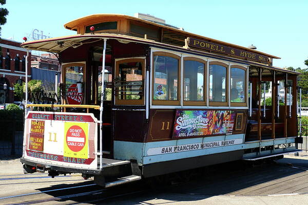 Cable Car Poster featuring the photograph Cable Car by Christiane Schulze Art And Photography