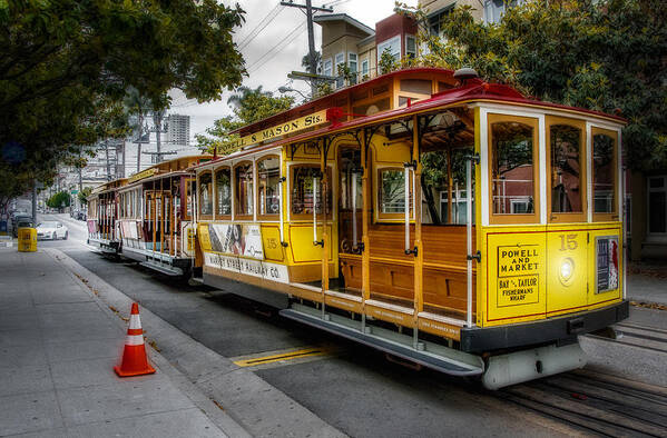 California Poster featuring the photograph Cable Car by Patrick Boening