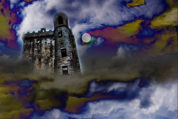 �sharon Popek Poster featuring the photograph Castles in the Sky by Sharon Popek