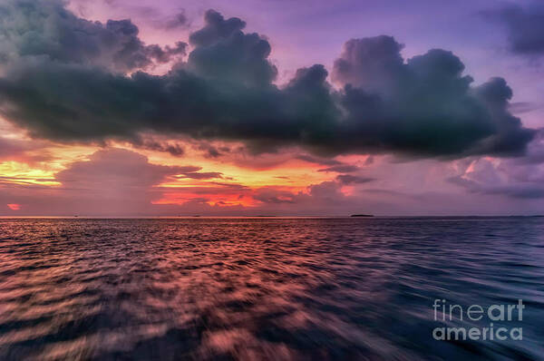 Sunset Poster featuring the photograph Cebu Straits Sunset by Adrian Evans