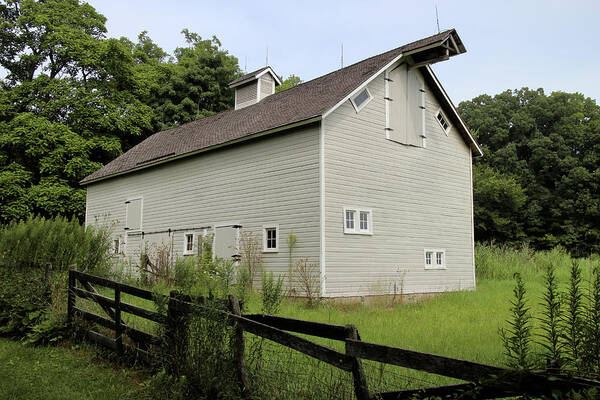 Barn Poster featuring the photograph Chellberg Barn by Scott Kingery