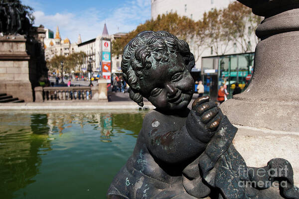 Barcelona Poster featuring the photograph Cherub by Agusti Pardo Rossello