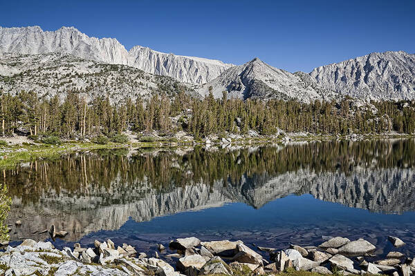 Mountain Poster featuring the photograph Chickenfoot Lake by Kelley King