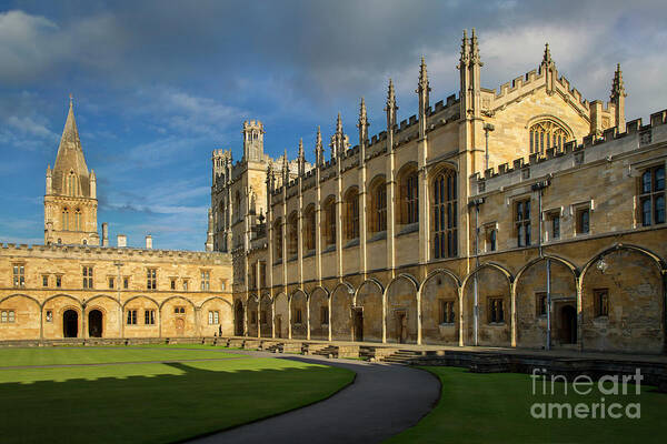 Christ Church College Poster featuring the photograph Christ Church College II by Brian Jannsen