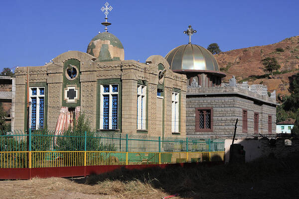 Ethiopia Poster featuring the photograph Church Of Our Lady Mary Of Zion by Aidan Moran
