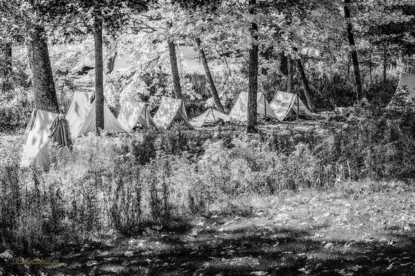 Trees Poster featuring the photograph Civil War at Wolcott Mill Metro park by LeeAnn McLaneGoetz McLaneGoetzStudioLLCcom