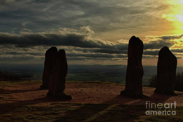 Monument Poster featuring the photograph Clent Hills Folly by Stephen Melia