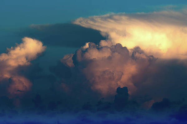 Sky Poster featuring the photograph Clouds at Sunrise by Artful Imagery