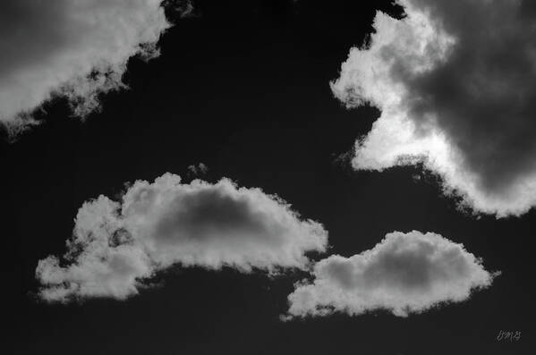 Atmosphere Poster featuring the photograph Cloudscape XVIII BW by David Gordon