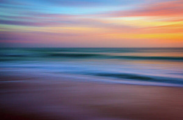 Beach Poster featuring the photograph Coastal Abstract by R Scott Duncan