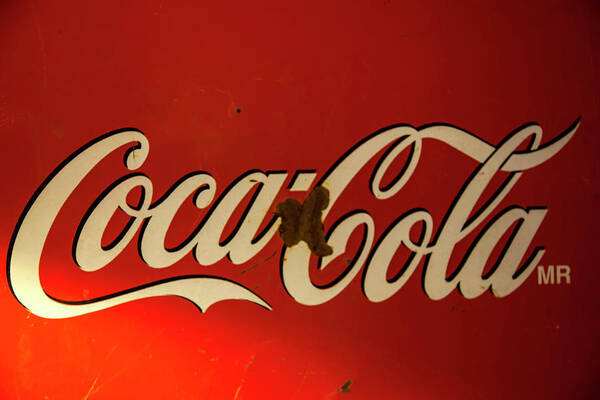 Coca-cola Poster featuring the photograph Coca-Cola sign by Toni Hopper
