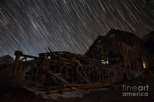 Abandoned Gold Mine Poster featuring the photograph Colorado Gold Mine by Keith Kapple