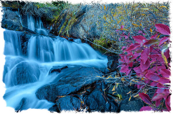 Nature Poster featuring the photograph Colors Of The Falls 2 by Jonathan Nguyen