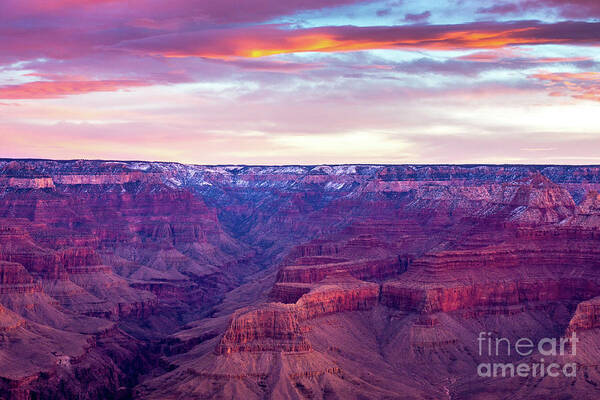 Tinas Captured Moments Poster featuring the photograph Grand Canyon Sunrise by Tina Hailey