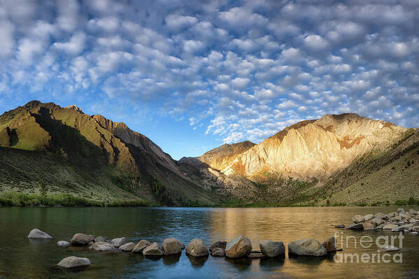 Convict Lake Poster featuring the photograph Convict Lake by Anthony Michael Bonafede