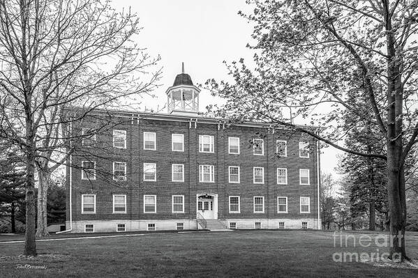 Cornell College Poster featuring the photograph Cornell College - College Hall by University Icons