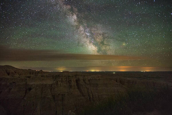 Workshop Poster featuring the photograph Cosmic Pinnacles by Aaron J Groen