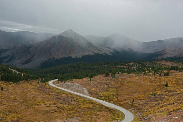 Colorado Poster featuring the photograph Cottonwood Pass #1 by Dana Sohr