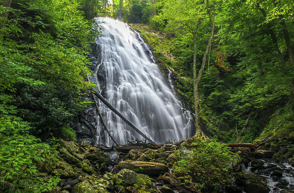 Crabtree Falls Poster featuring the photograph Crabtree Falls by Chris Berrier