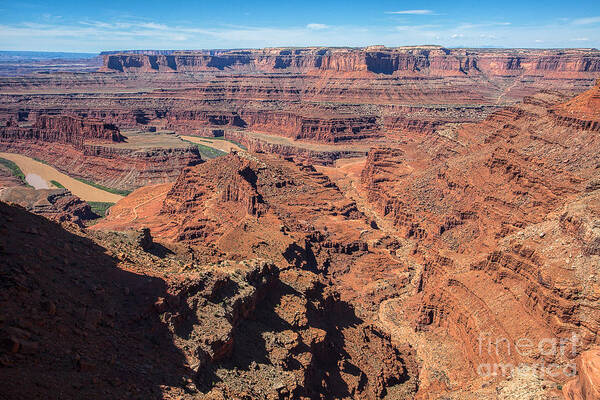 Red Rocks Poster featuring the photograph Dead Horse Point by Jim Garrison
