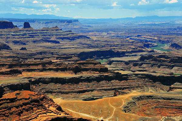 Dead Horse Point Poster featuring the photograph Dead Horse Point by Skip Hunt