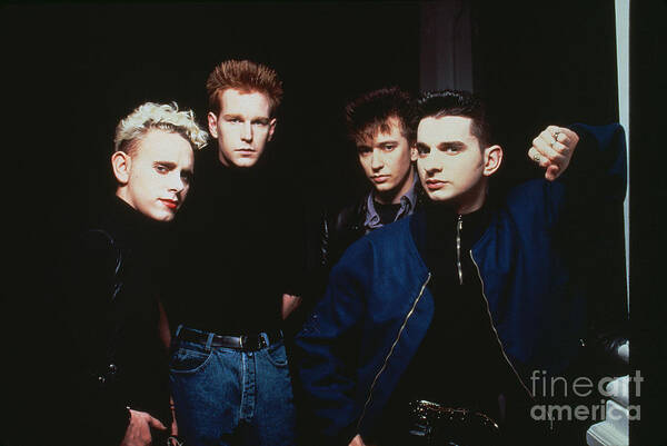 Depeche Mode Poster featuring the photograph Depeche Mode by Oleg Konin