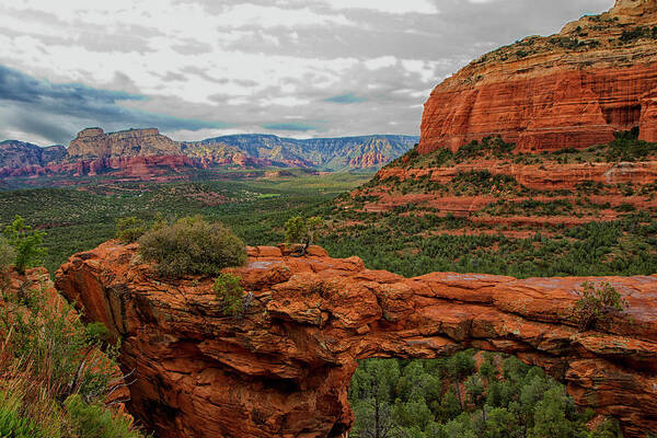 Sedona Poster featuring the photograph Devil's Bridge by Tom Kelly