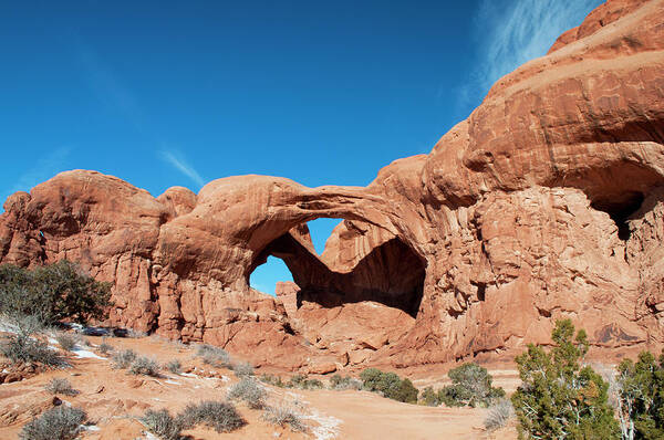 Arch Poster featuring the photograph Double Arch by Julia McHugh