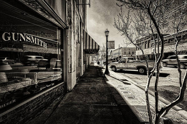 Downtown Poster featuring the photograph Downtown by Michael McKenney