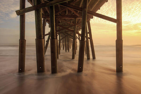 Florida Poster featuring the photograph Dreamy Pier by Stefan Mazzola