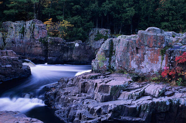 Dells Of The Eau Claire Poster featuring the photograph Eau Claire Dells 1 by Peter Skiba